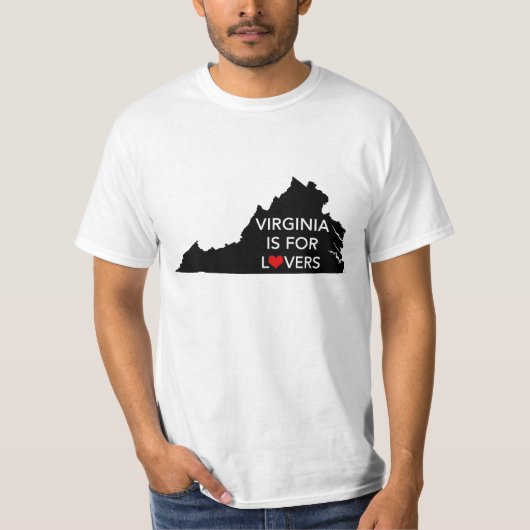 Virginia is voor Lovers T-shirt (Voorkant)