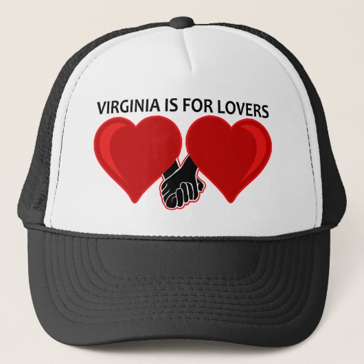 Virginia is voor Lovers Trucker Pet (Voorkant)