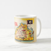  Virginia kaart Mok (Voorkant rechts)