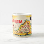  Virginia kaart Mok (Center)