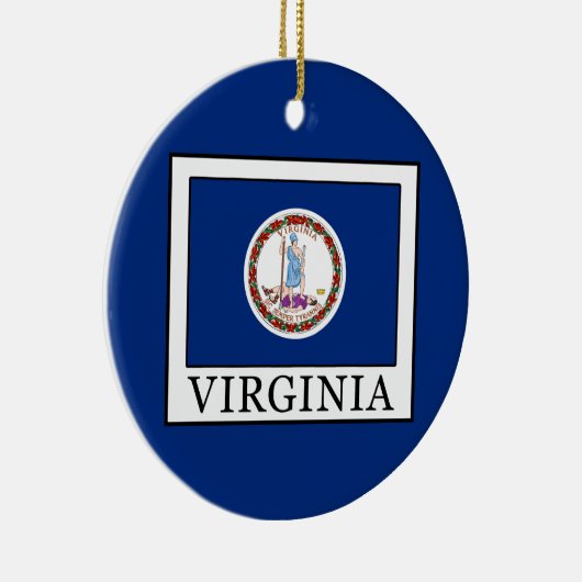Virginia Keramisch Ornament (Rechts)