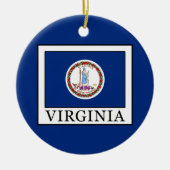 Virginia Keramisch Ornament (Voorkant)