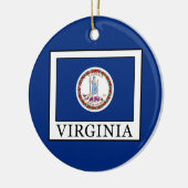 Virginia Keramisch Ornament (Links)