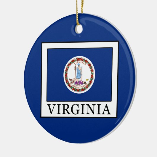 Virginia Keramisch Ornament (Links)