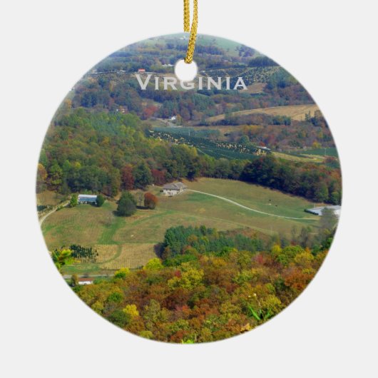 Virginia Landscape Ornament (Voorkant)