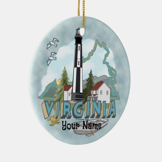 Virginia Lighthouse Ornament (Rechts)