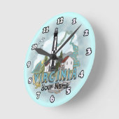 Virginia Lighthouse Ronde Klok (Hoek)