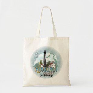 Virginia Lighthouse Tote Bag