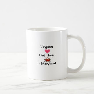 Virginia Lovers haal krabben in Maryland - mok