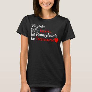 Virginia, maar Pennsylvania heeft geslachtsgemeens T-shirt