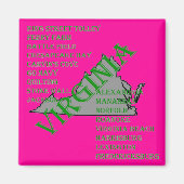 VIRGINIA MAGNEET (Voorkant)