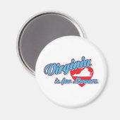 Virginia Magneet (Voorkant / Achterkant)