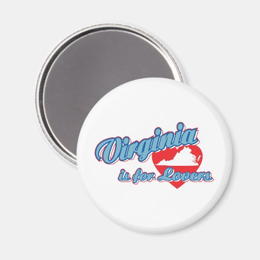 Virginia Magneet (Voorkant / Achterkant)
