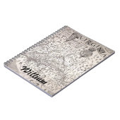 Virginia Map, 1612 Notitieboek (Linkerzijde)