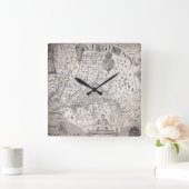 Virginia Map, 1612 Vierkante Klok (Huis)