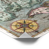 Virginia Map 1627 Poster (Hoek)