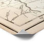 Virginia, Maryland en Delaware Poster (Hoek)