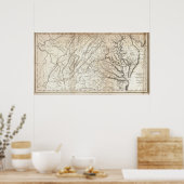 Virginia, Maryland en Delaware Poster (Keuken)