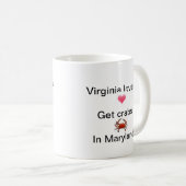 Virginia/Maryland - Lovers/Crabs Koffiemok (Voorkant rechts)