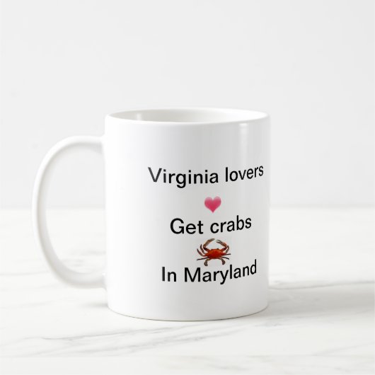 Virginia/Maryland - Lovers/Crabs Koffiemok (Links)