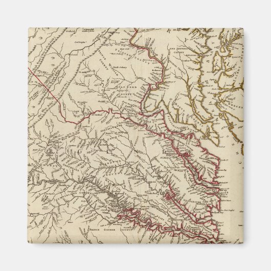 Virginia, Maryland Magneet (Voorkant)