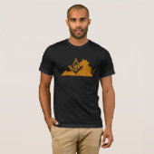Virginia Masons Grand Lodge Af&am Freemason Father T-shirt (Voorkant volledig)