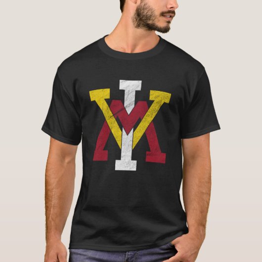 Virginia Military Institute VMI Keydets in nood T-shirt (Voorkant)
