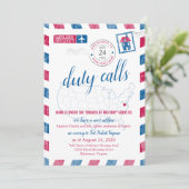 Virginia Military Moving aangekondigd Kaart (Staand voorkant)