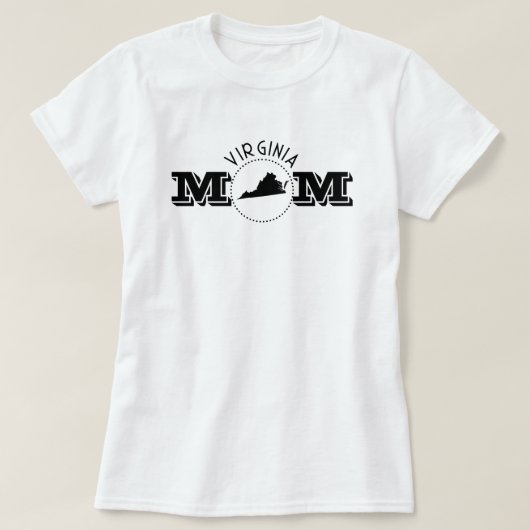 Virginia Mom  T-shirt (Design voorkant)