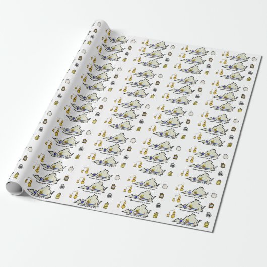 Virginia Moonshine Inpakpapier Versie 2 (Uitgerold)