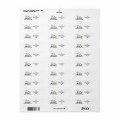 Virginia Moonshine Return Address Labels (Full Sheet)