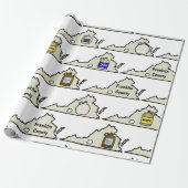 Virginia Moonshine Wrapping Paper Cadeaupapier (Uitgerold)