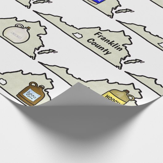 Virginia Moonshine Wrapping Paper Cadeaupapier (Hoek)