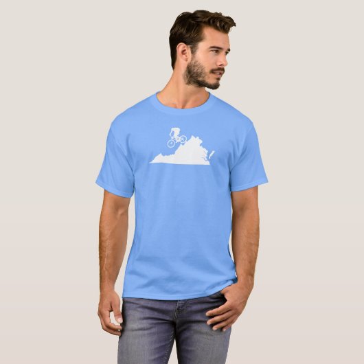 Virginia Mountain Biking T-shirt (Voorkant volledig)