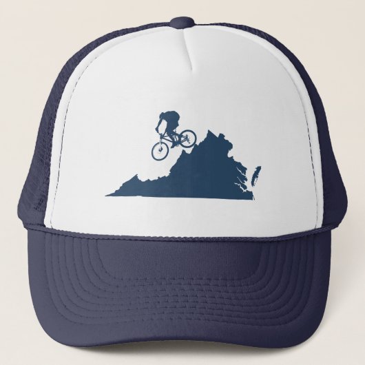 Virginia Mountain Biking Trucker Pet (Voorkant)