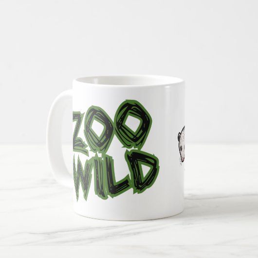 Virginia Opossum Koffiemok (Voorkant links)