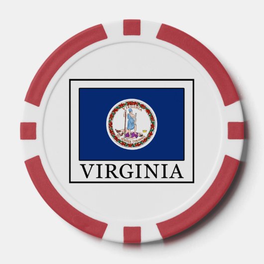 Virginia Pokerchips (Voorkant)