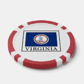 Virginia Pokerchips (Enkel)