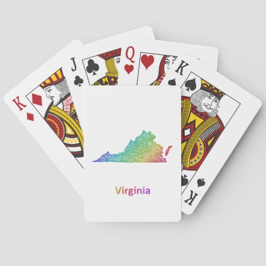 Virginia Pokerkaarten (Achterkant)