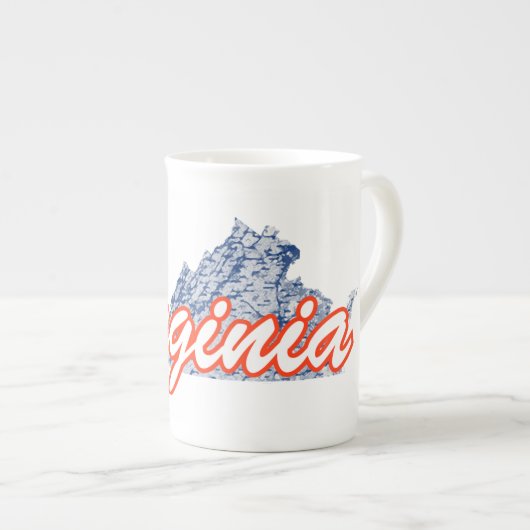 Virginia Porselein Kop (Voorkant rechts)