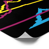 virginia pride blur poster (Hoek)