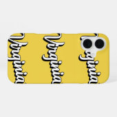 Virginia Pride iPhone 16 Pro Hoesje (Achterkant horizontaal)