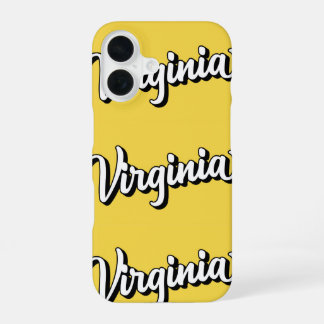 Virginia Pride iPhone 16 Pro Hoesje