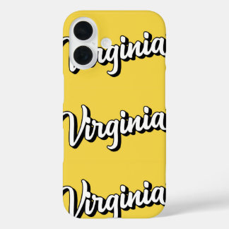 Virginia Pride iPhone 16 Pro Hoesje