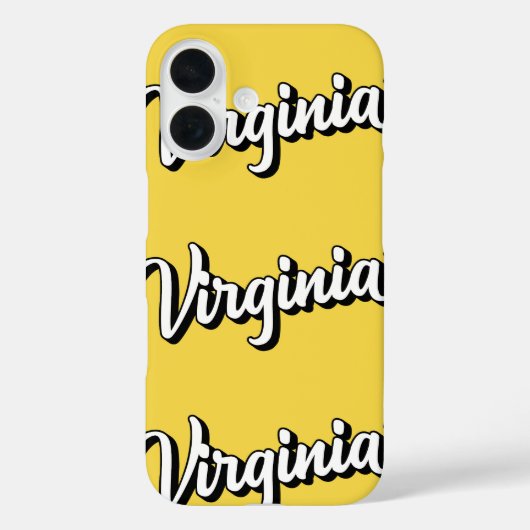 Virginia Pride iPhone 16 Pro Hoesje (Achterkant)
