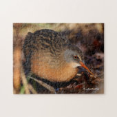 Virginia Rail in de onderborstel Legpuzzel (Horizontaal)