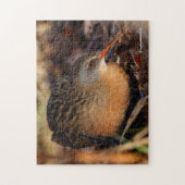 Virginia Rail in de onderborstel Legpuzzel (Verticaal)