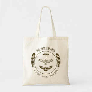 Virginia Raptors Natural Canvas tas