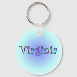 Virginia Regenboog Sleutelhanger