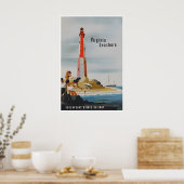 Virginia Reisposter Bern Hill Kunst Vintage Print (Keuken)
